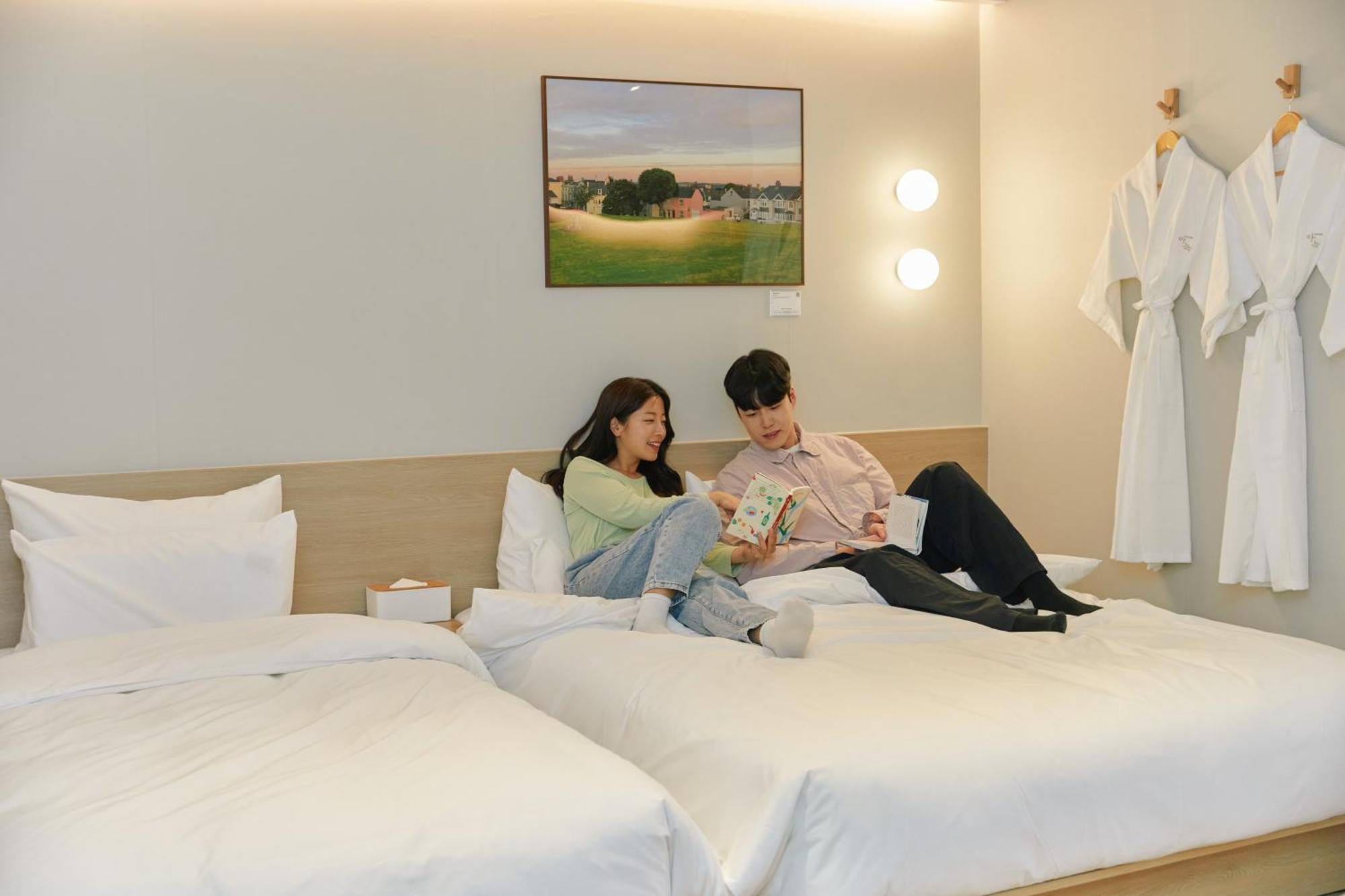 Aank Hotel Incheon Songdo エクステリア 写真